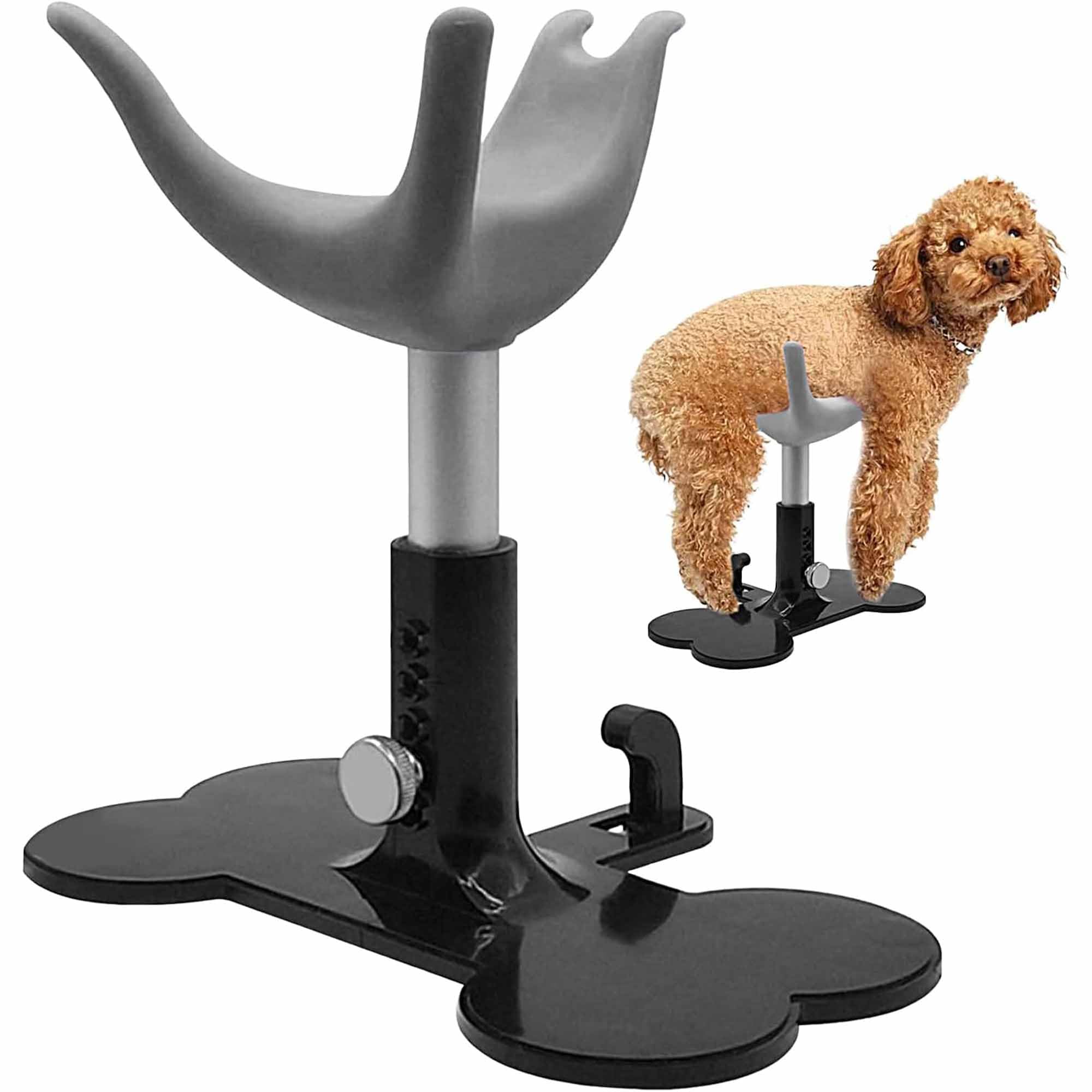 Soporte De Peluquería para Perros Pequeños, Mesa De Peluquería para Perros Ajustable, Mantiene A Los Perros De Pie, Soporte De Silicona para Mascotas para Bañarse Y Recortar