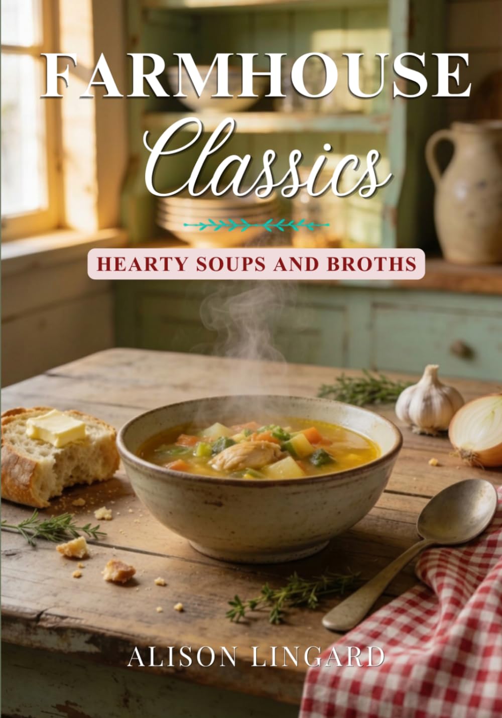 Farmhouse Classics - Hearty Soups & Broths: 70 classic homemade soup and broth recipes straight from the farmhouse to your kitchen