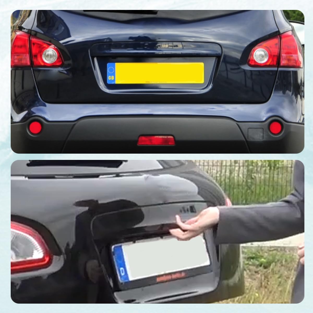 ZAMDOE 90602-JD00B Interruttore di Apertura portellone Posteriore per Nissan Qashqai J10 J10+ 2006-2014 Note E11 2005-2012 Pulsante di Apertura del Cofano del Bagagliaio Parti 90602-JD004