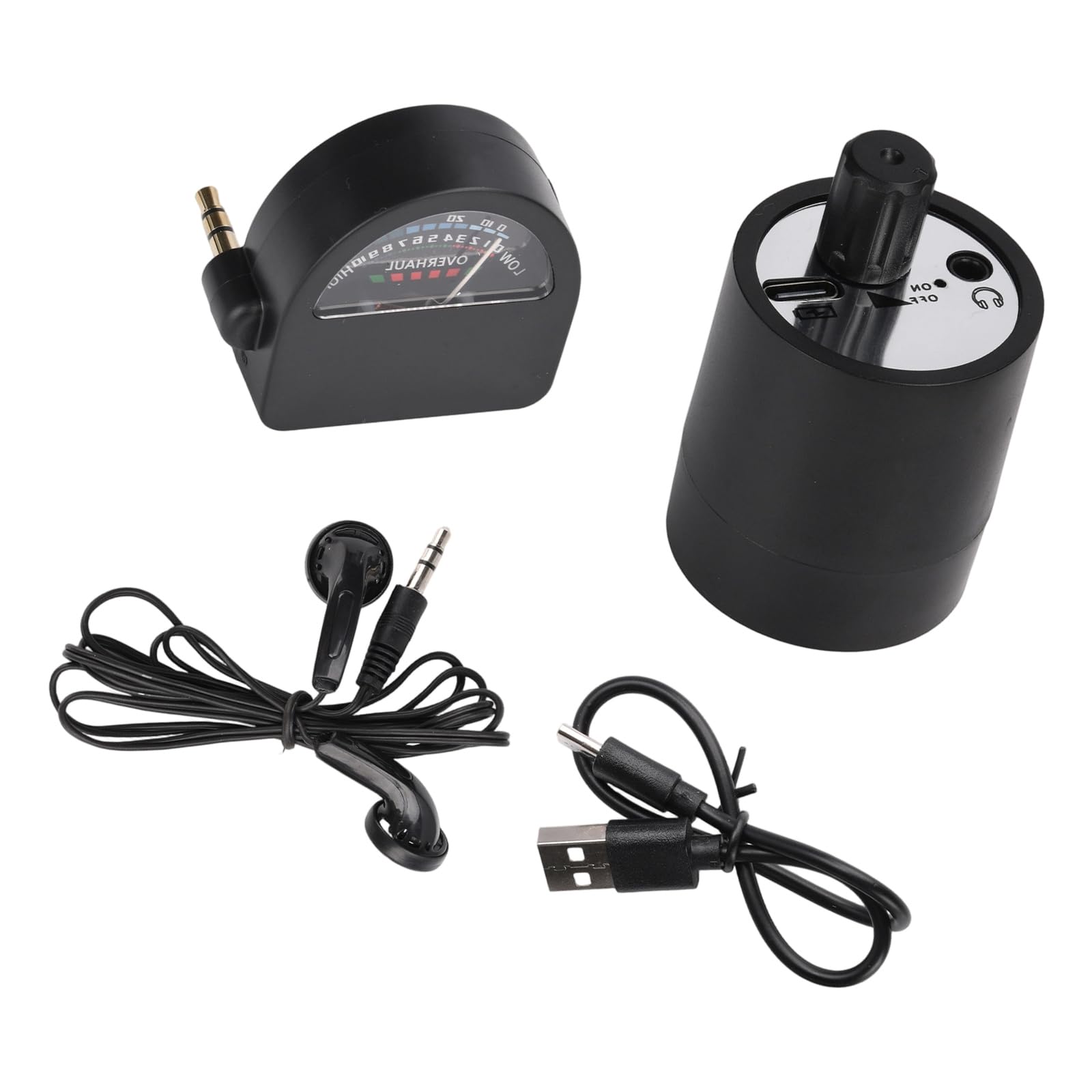 LLUJIAXI High Sensitivity Type C Water Leak Detector With Frequency Display Sensitive For Pipe Leakage