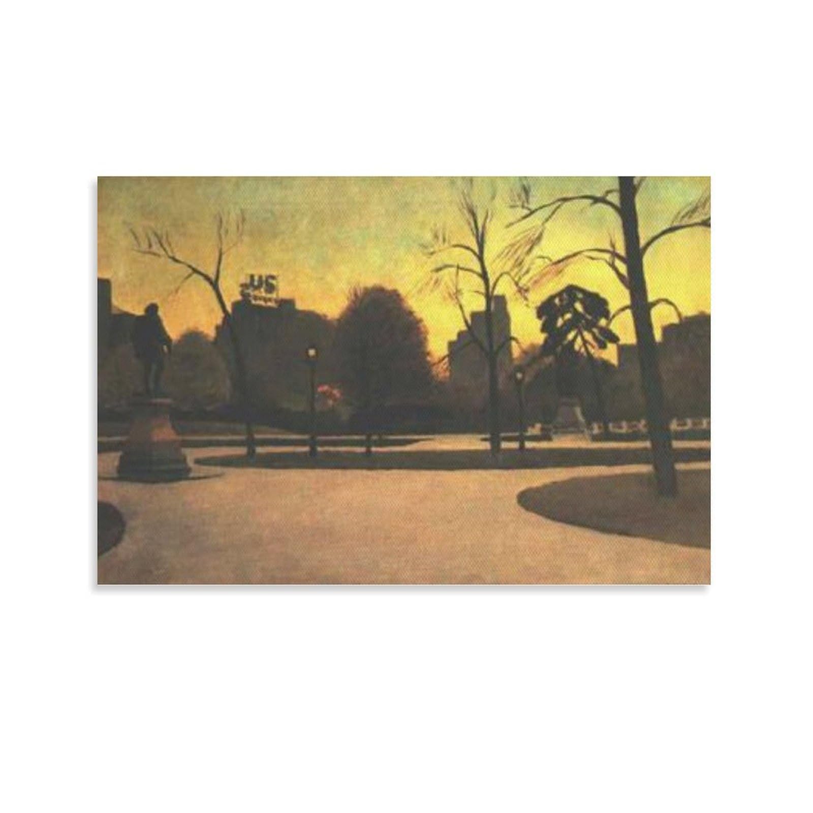 Edward Hopper Shakespeare at Dusk Print - Famous Painting Poster Poster Print Art Wall Painting Canvas Posters Modern Bedroom Decor 12x18inch(30x45cm)