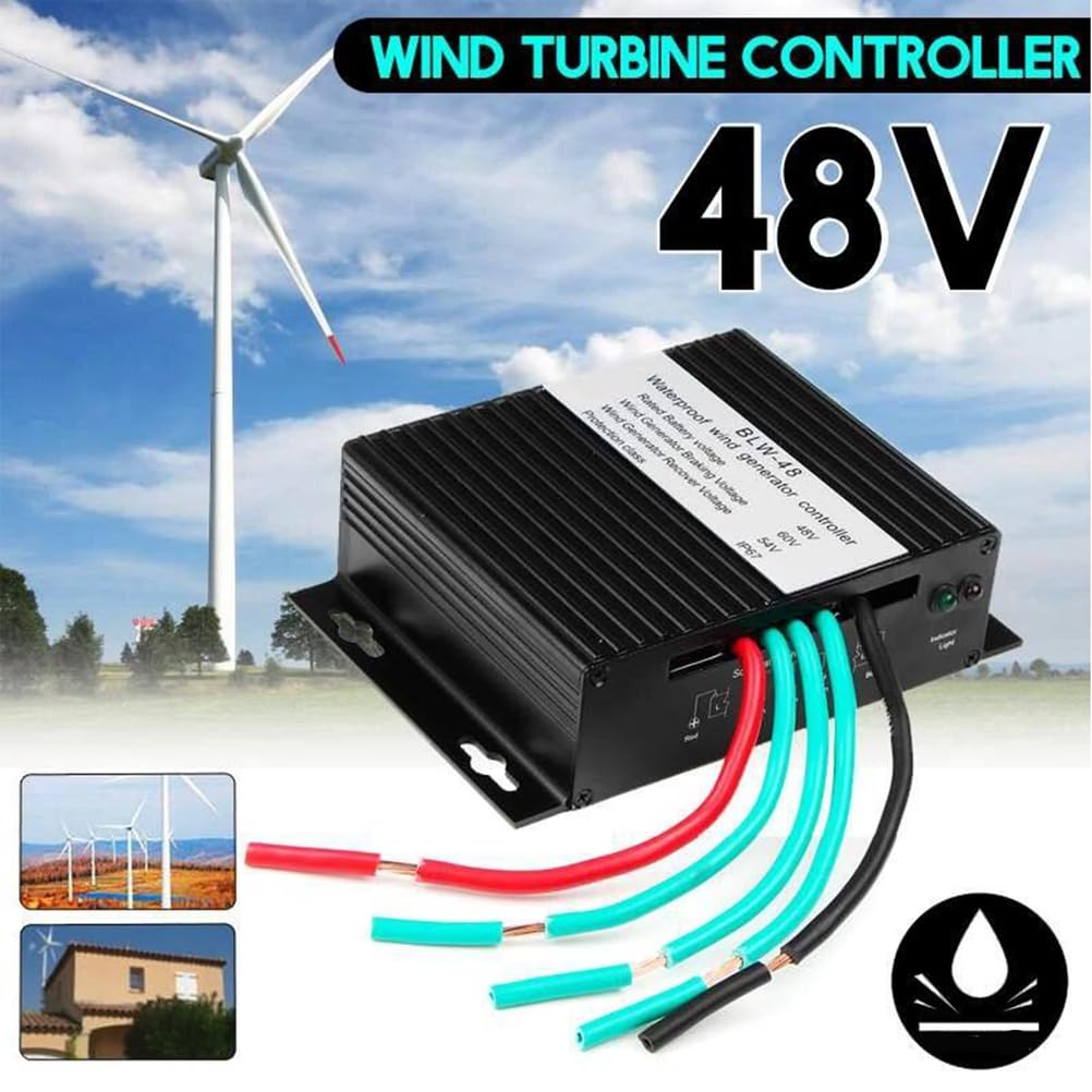 1200W-3600W Turbina eolica Wind Solar Hybrid Controller, Regolatore di Carica della Batteria del Controller del generatore di Turbine eoliche (12V 24V 48V)