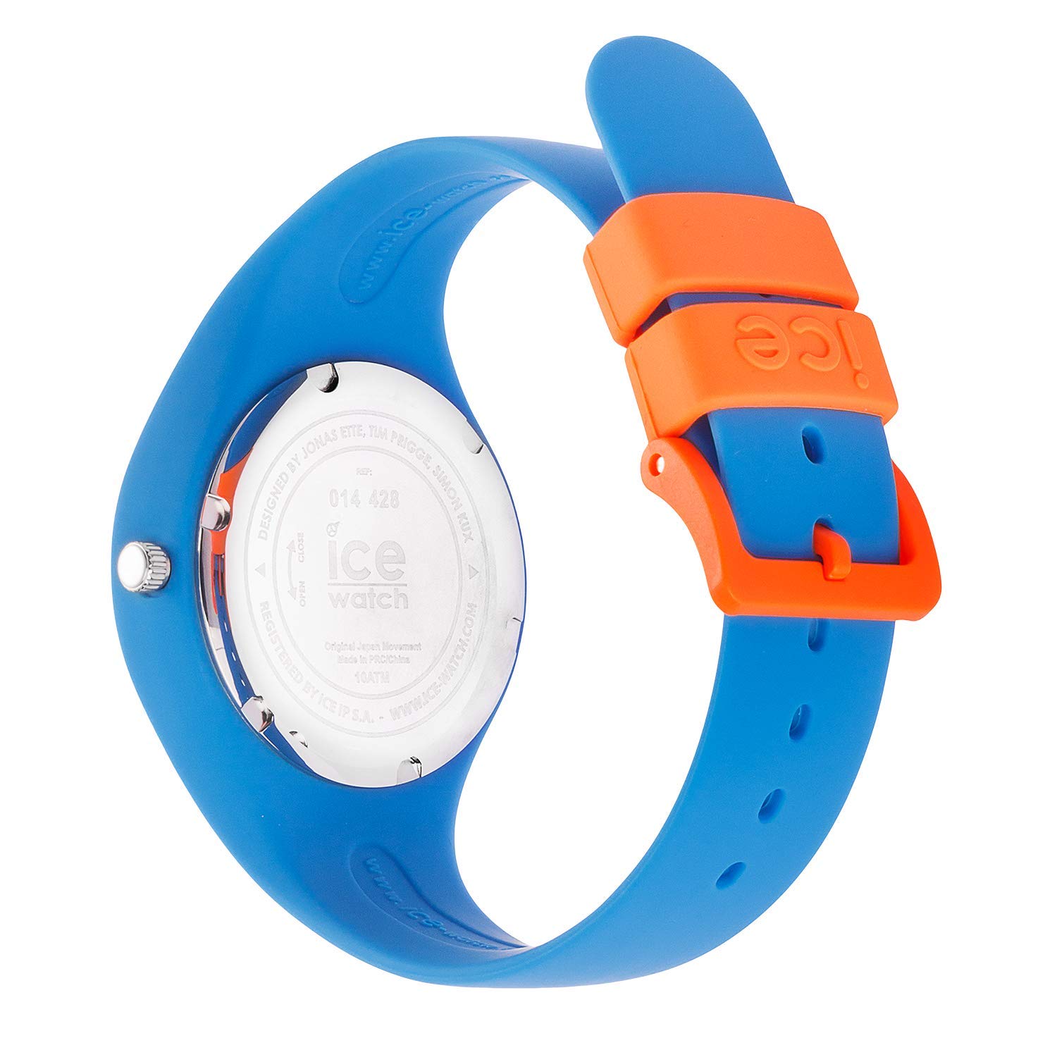 ICE-WATCH - Ice Ola Kids Robot - Montre Bleue pour Garçon avec Bracelet en Silicone - 014428 (Small)