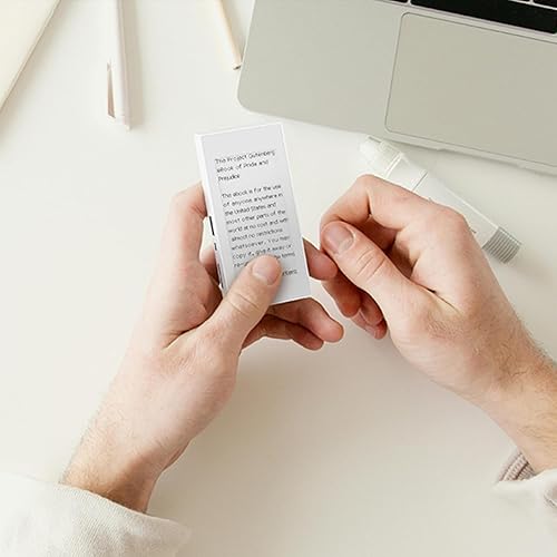 Miniatura 5 de Mini lector de libros electrónicos de 2.66 pulgadas, pantalla de tinta, dispositivos de lector E para ver archivos TXT y EPUB, con modo oscuro,