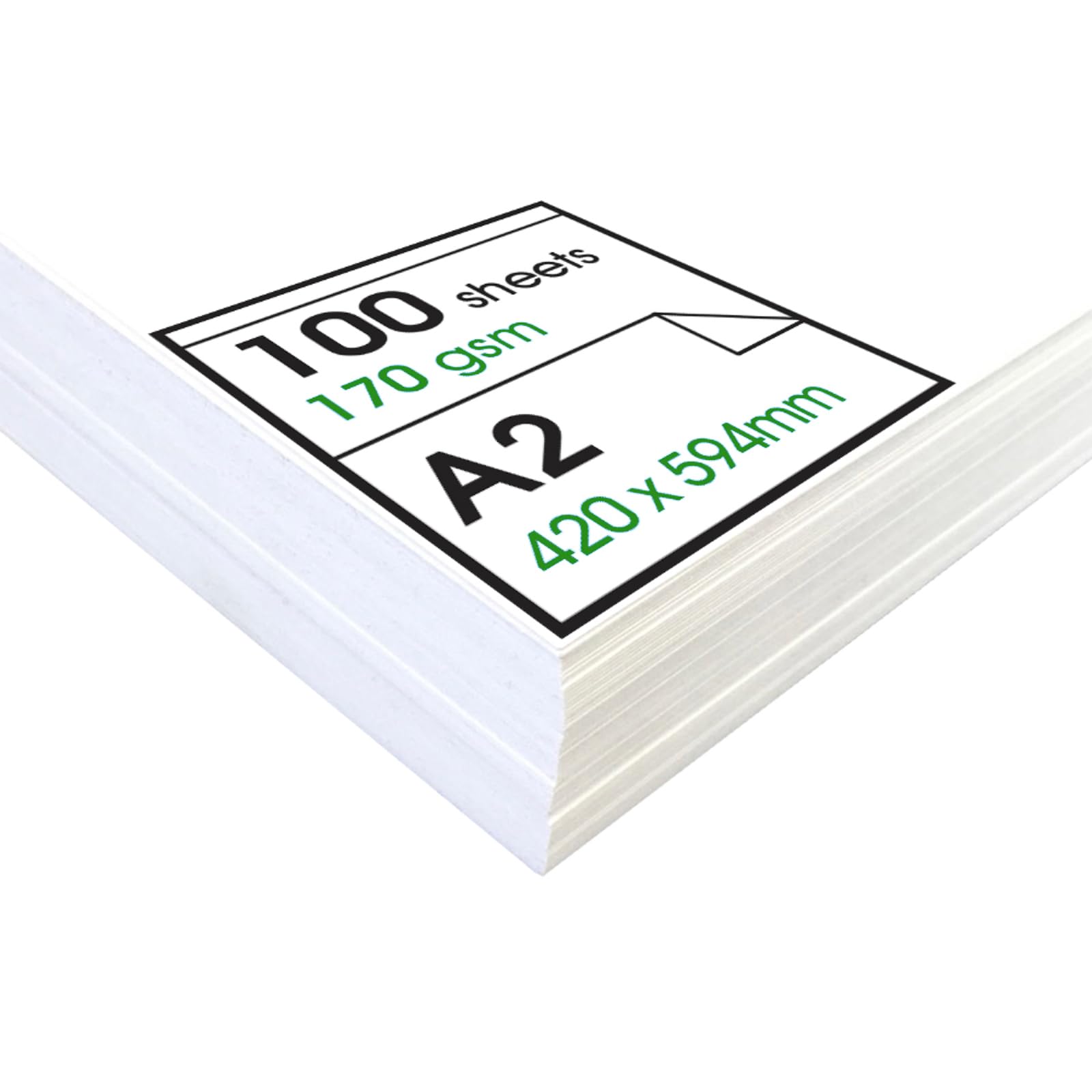 Artway ENVIRO - Pack de papel cartridge - 170 g/m² - A2-100 hojas