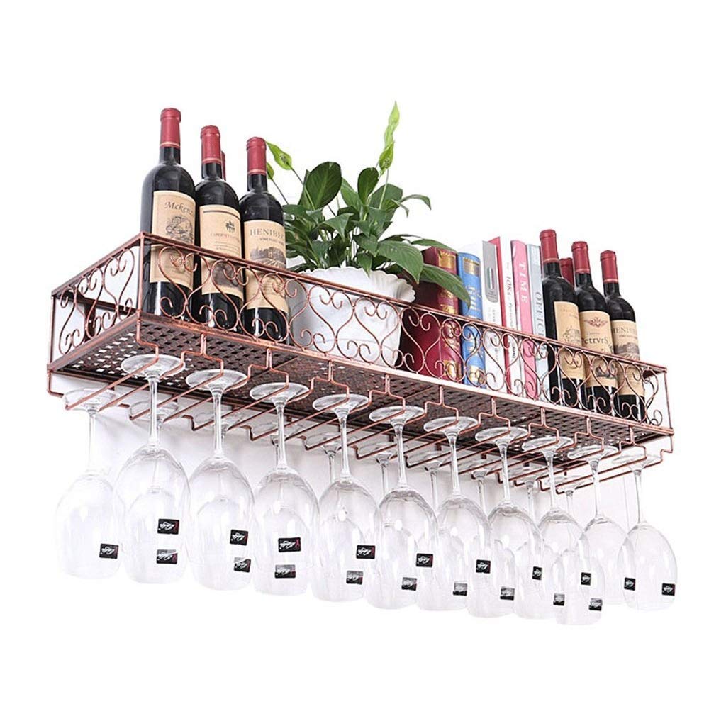 Porte-bouteille de vin suspendu pour sublimer vos soirées et salons vintage