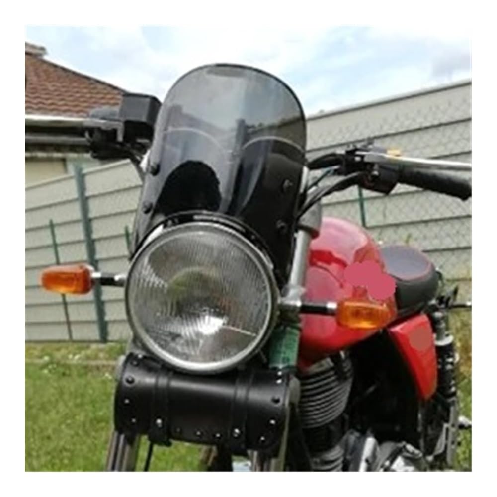 SLAHAJ Déflecteur Moto Pare-Brise Pour Yamaha XSR700 XSR900 XSR125 XSR155 - Noir