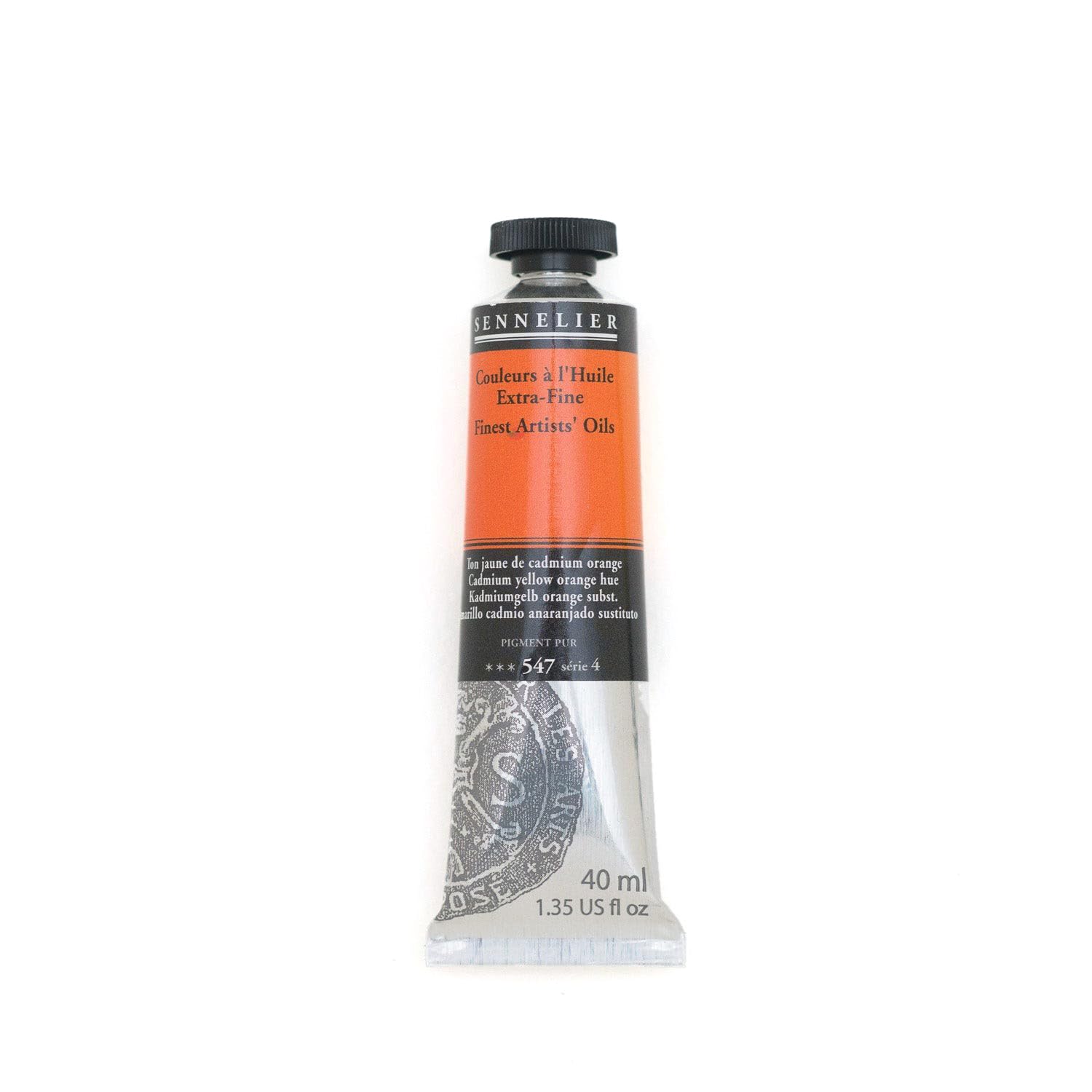 Sennelier Orange Artists' Oil Color - Cadmium Yellow Hue - 40Ml Tube By