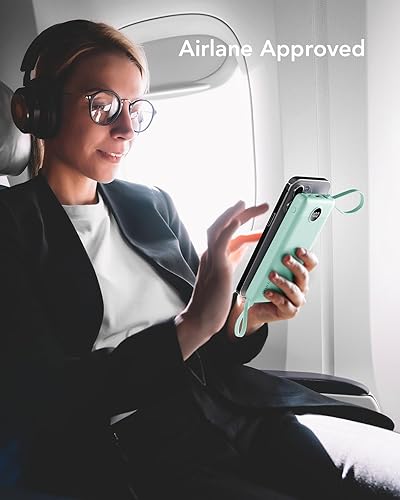 Miniatura 8 de VRURC Cargador portátil con cables para iPhone, cargador de batería USB C de carga rápida de 22.5 W, 10000 mAh, batería compacta para teléfono