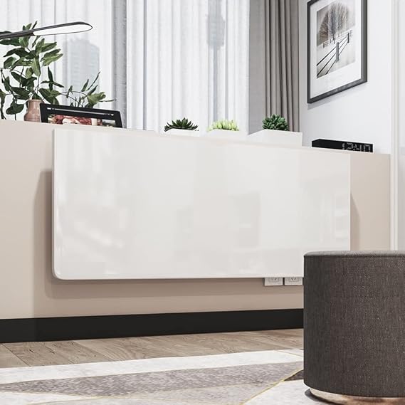 Wall Mounted Drop Leaf Table Folding Wall Table, Laundry Folding Table ,Floating Card Desk,Space Saving Lightweight Hanging Table for Study, Bedroom, Bathroom, Or Balcony ( Color : White , Size : 50x5