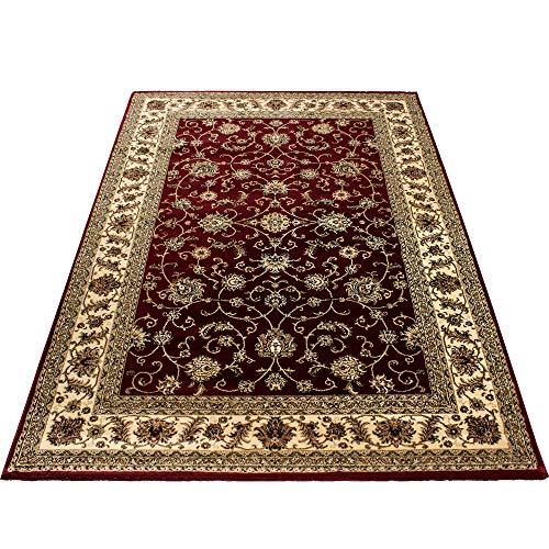 Teppich Orientteppich Wohnzimmer Klassische Optik Orientalisch Ornamente Rot, Maße:300 cm x 400 cm – Bild 7