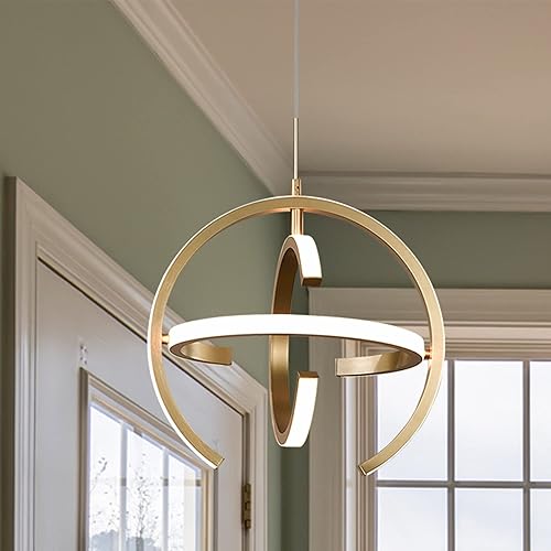 Kinglong Lámpara colgante negra mate para isla de cocina, lámpara LED moderna de granja, regulable, ajustable, de metal, para comedor, dormitorio,