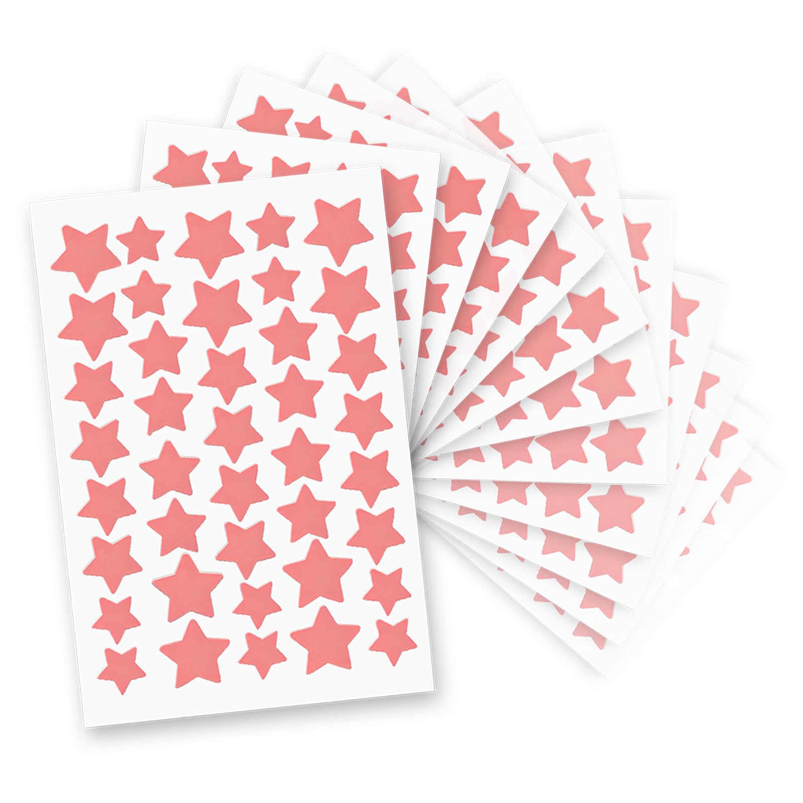480 Star-Shaped Acne Patches with Tea Tree and Salicylic Acid Hydrocolloid Cover Stickers for Pimples