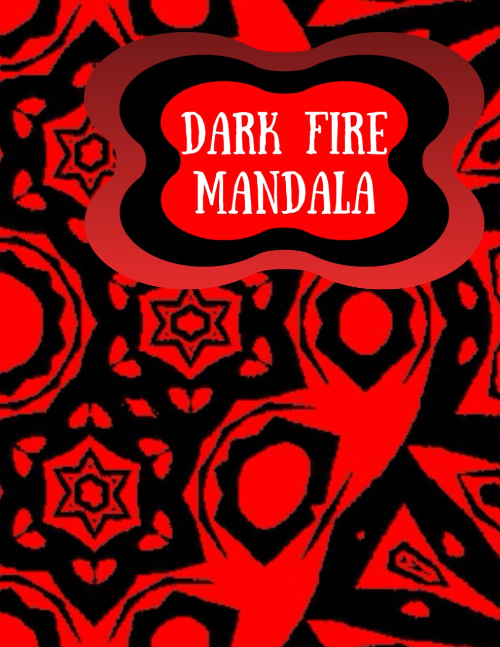 Dark Fire Mandala: A Bold Journey into Firey Symmetry