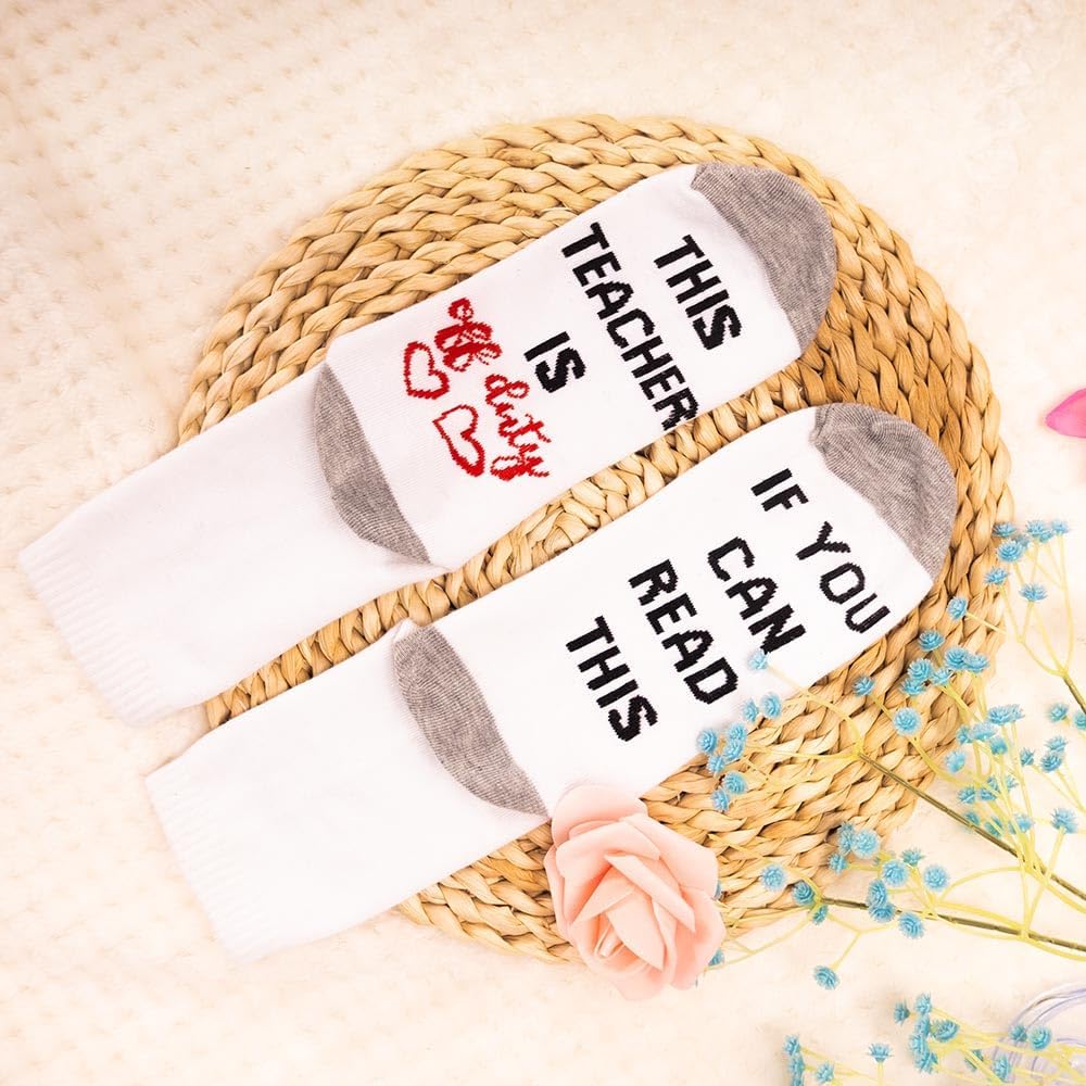 Teacher Appreciation Gift Sets,Teache Appreciation Gif Basket for Women, Back to School Git, Christmas Gif for Teache - Tumbler, Keychain,Teache Pouch Bag, Socks, Cards from Students… (Mint)