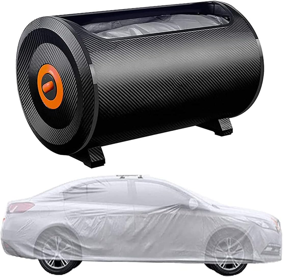 BYOKA Car Cover Fully Automatic Car Cover Portable Sun and