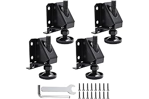 DkOvn 4/8/16 Pack Adjustable Foot, Leveling Feet, Heavy Duty Adjustable Furniture Leveler Legs
