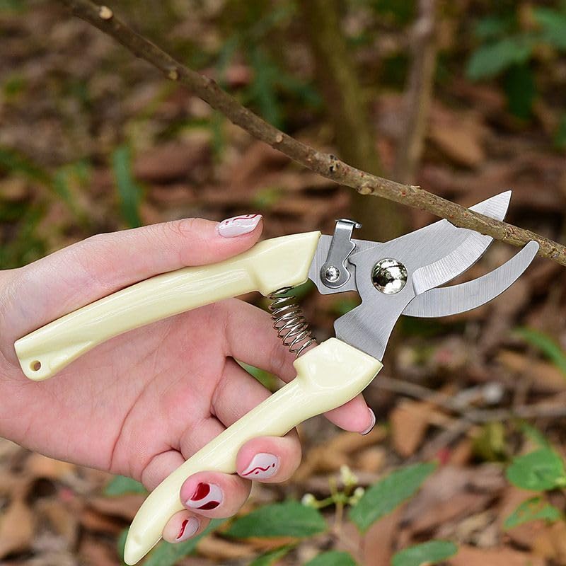 Tijeras de jardín para plantas y podar flores miniatura 2