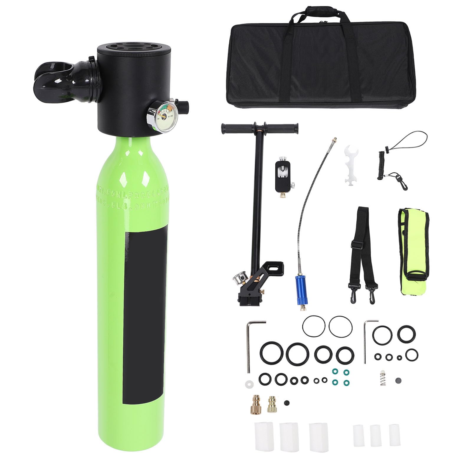 Brrnoo Attrezzatura Subacquea 0 5L Portatile con Pressione Leggera per