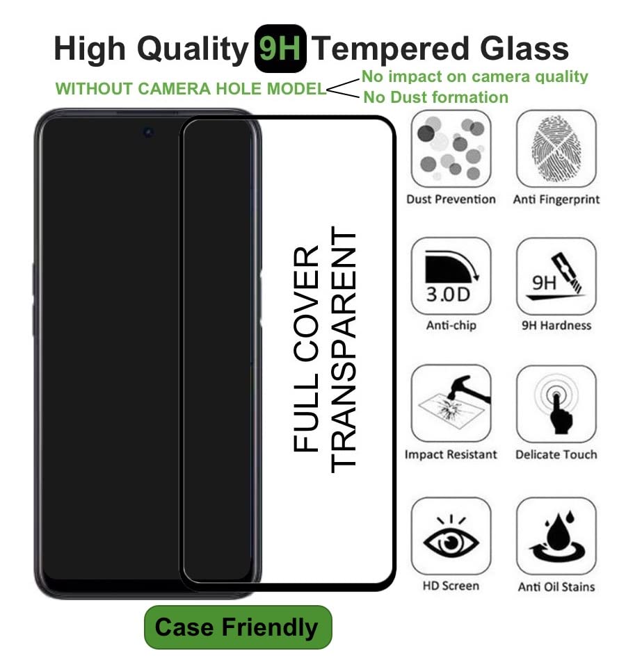 Image of FAD-E AD-E Tempered Glass Screen Protector Guard for Motorola G73 5G / Moto G73 5G (Transparent)
