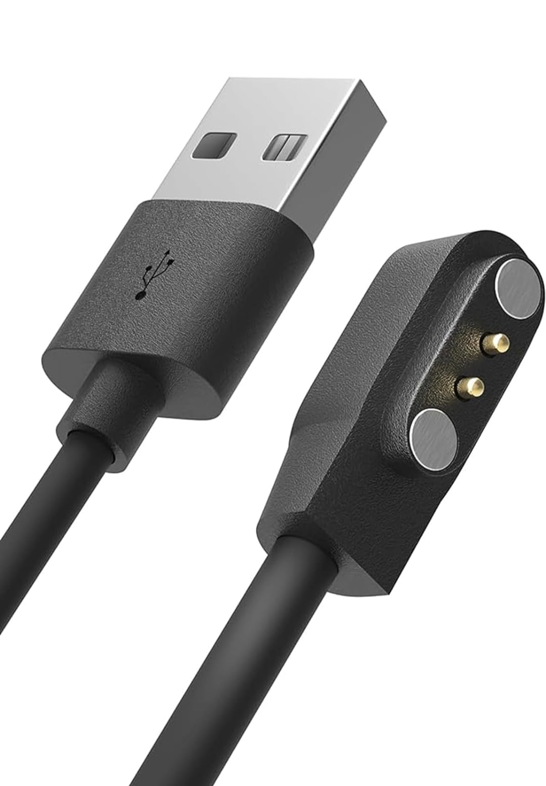 BROP® Smartwatch USB All Type Charging Cable Compatible With boAt | Fire Boltt | Noise | Dizo | beatXP | fast-track | pTron & All 2 Pin Charger Watches-Black (B0DG8NKLR8) Amazon Price History, Amazon Price Tracker