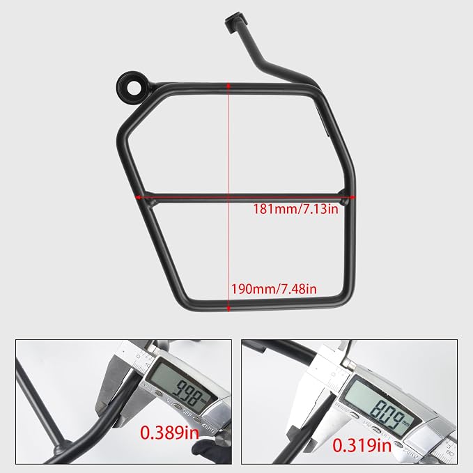 Soporte Izquierdo para Alforja Moto Monkey 125 Z125 2018-2024 miniatura 5