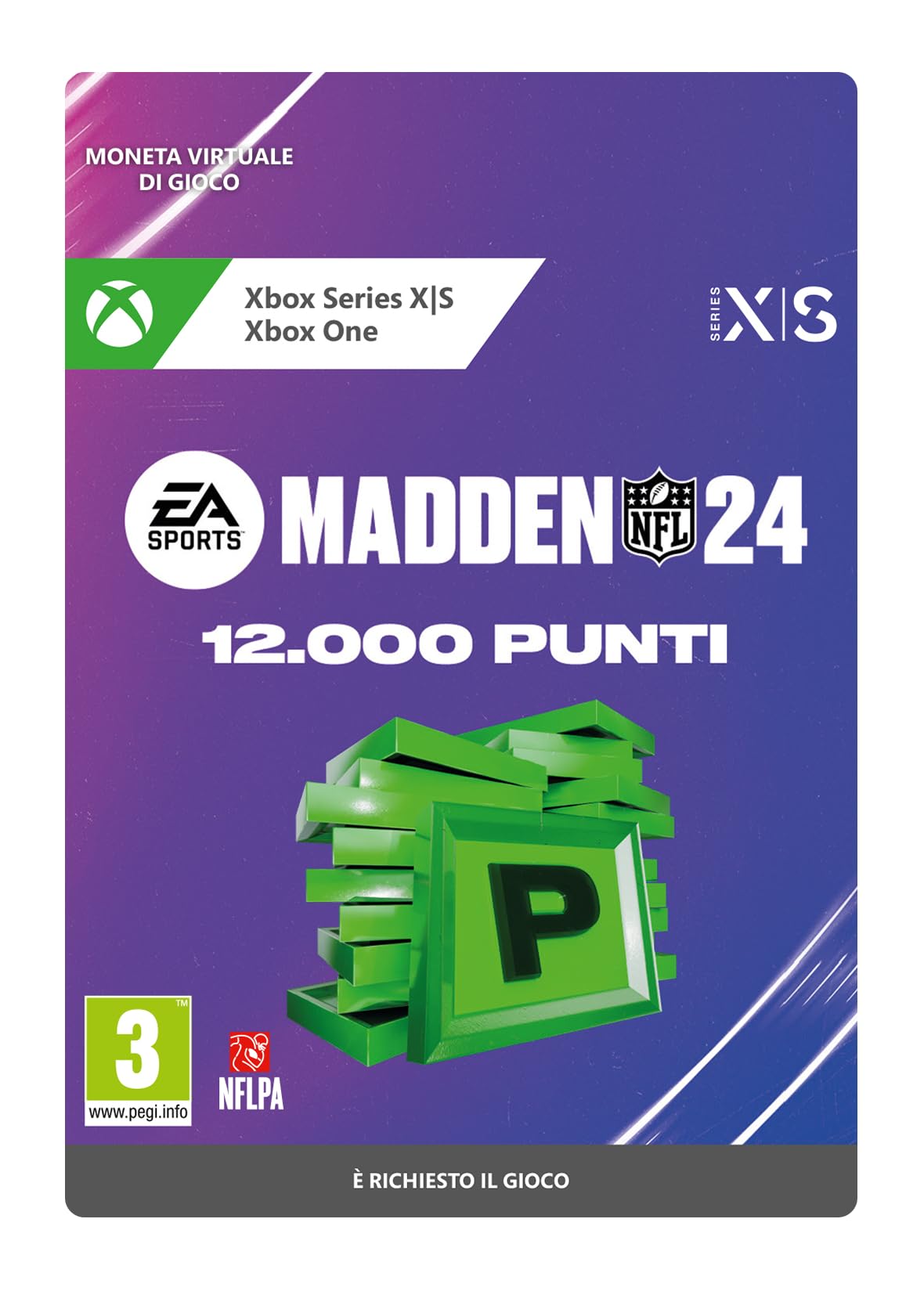MADDEN NFL 24: 12000 MADDEN POINTS | Xbox One/Series X|S - Codice download