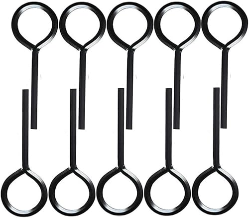 Llave hexagonal estándar de 532 pulgadas con bucle completo, llave Allen para dispositivos de salida de pánico, metal sólido, 10 paquetes (532,