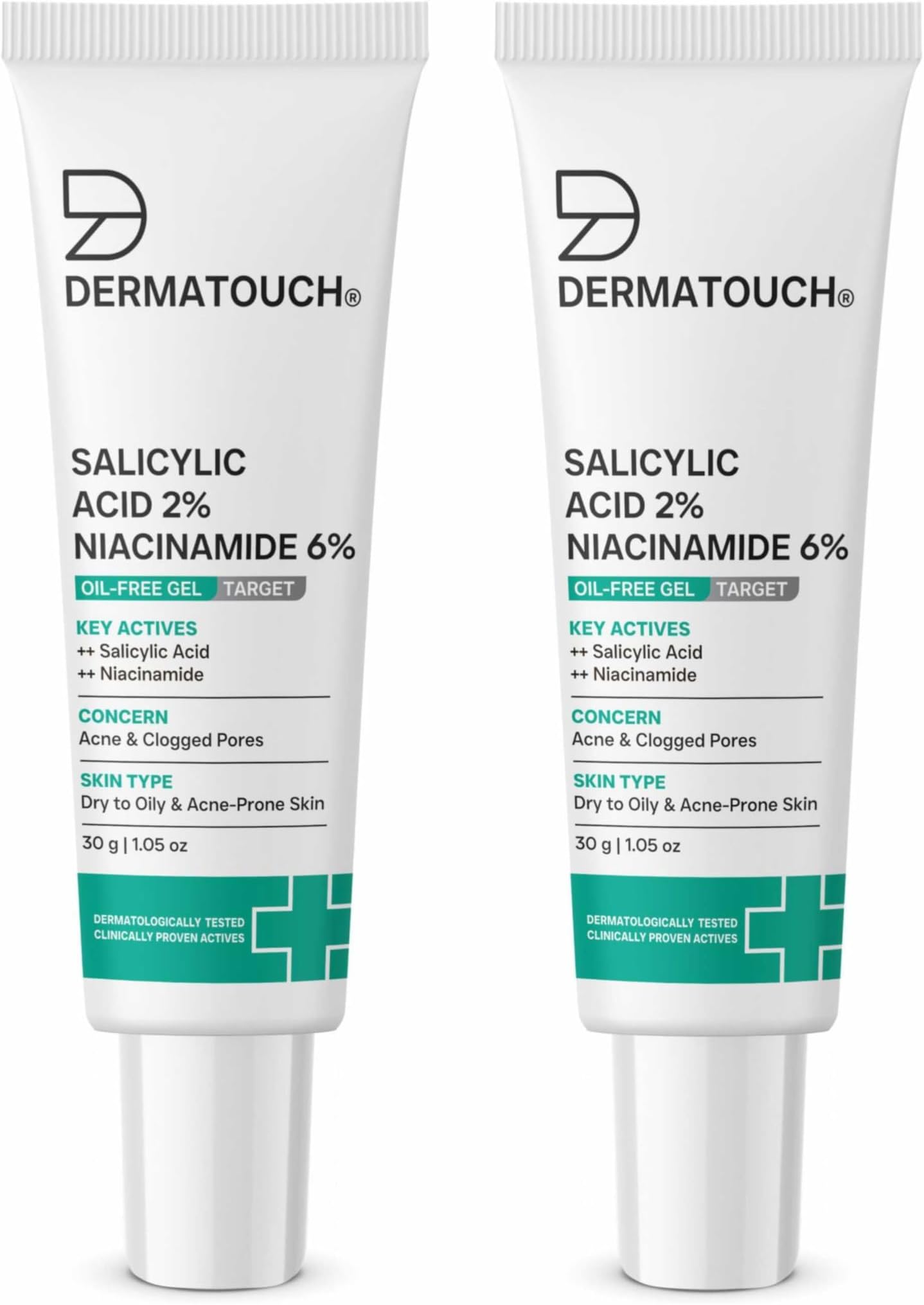 Salicylic Acid 2% Niacinamide 6% Anti-Acne Oil-Free Gel | Acne Treatment & Oil Control Face Gel | Helps Reduce Pimples & Tighten Pores | For Acne-Prone Skin | 30g