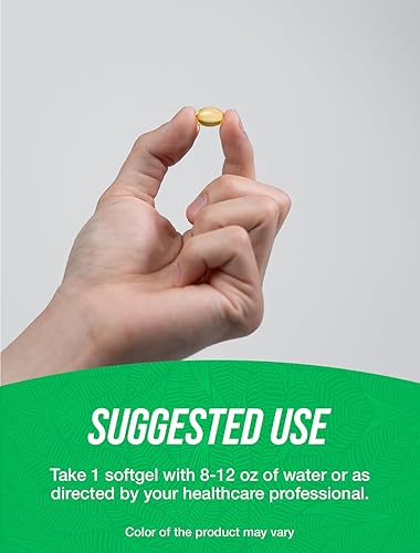 Miniatura 4 de BulkSupplements. Com Omega-3 cápsulas blandas - de aceite de algas, aceite de algas Omega 3 Suplemento - Sin gluten, 1 cápsula blanda por porción,