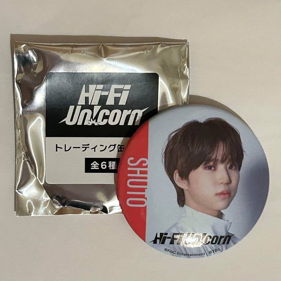 Amazon | HiFi UNICORN ランダム 缶バッジ しゅうと ハパユ