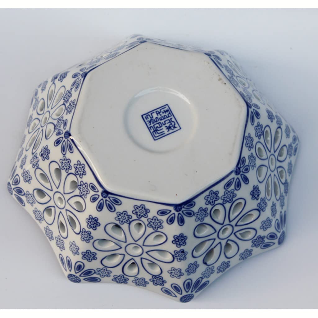 Talerz do przechowywania owoców i warzyw – porcelanowa ceramiczna pusta skórka melona do przekąsek i suszonych owoców – idealna do aranżacji blatu kuchennego