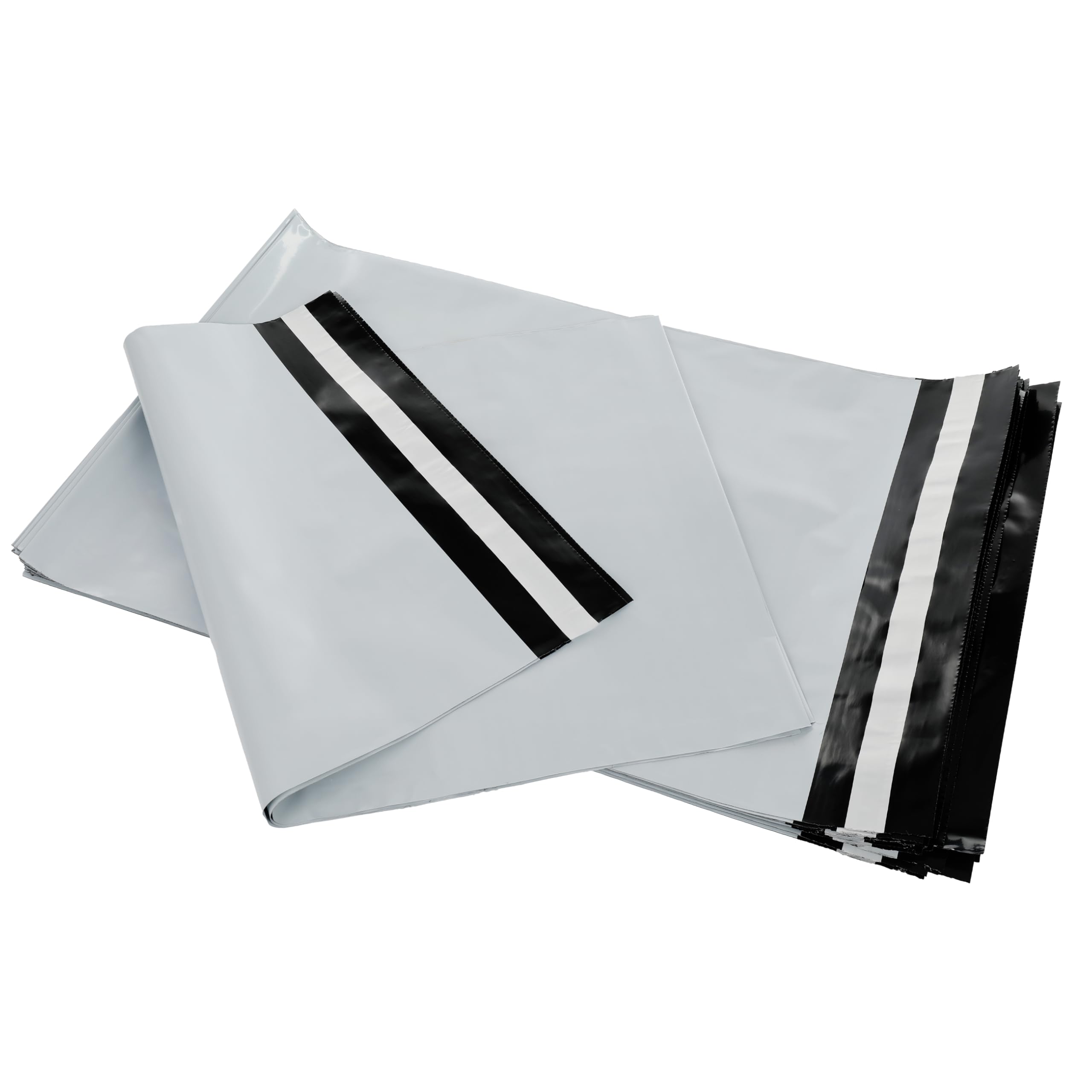 Pakomat Foliopaki kurierskie 35x45 cm 50 szt - Koperty foliowe samoprzylepne LDPE, nieprzejrzyste, wodoodporne i odporne na rozerwanie, białe na zewnątrz czarne w środku, mocne opakowania wysyłkowe