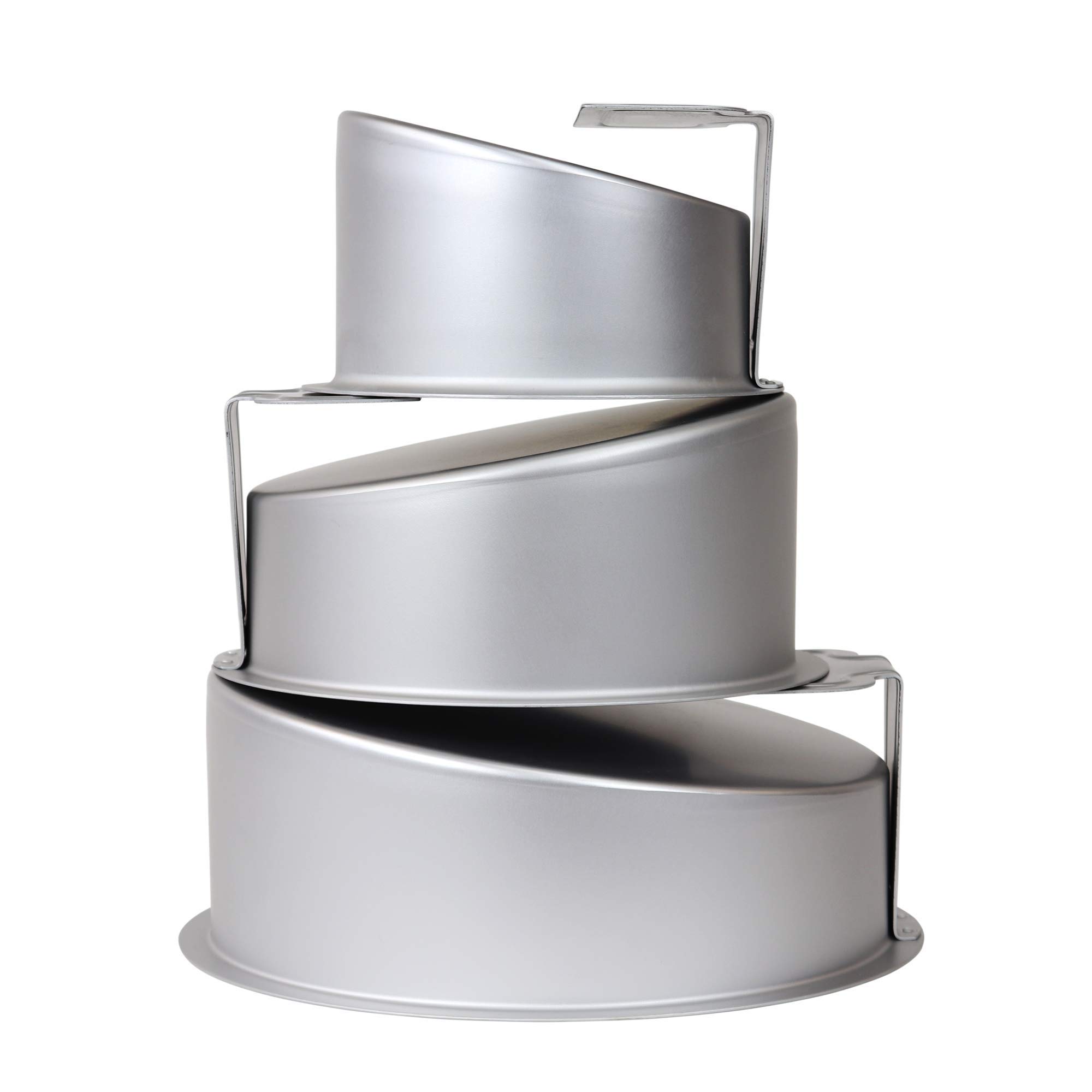 PME Topsy Turvy Round Pan, Anodised Aluminium, 10" / 254mm, Silber - Image 4