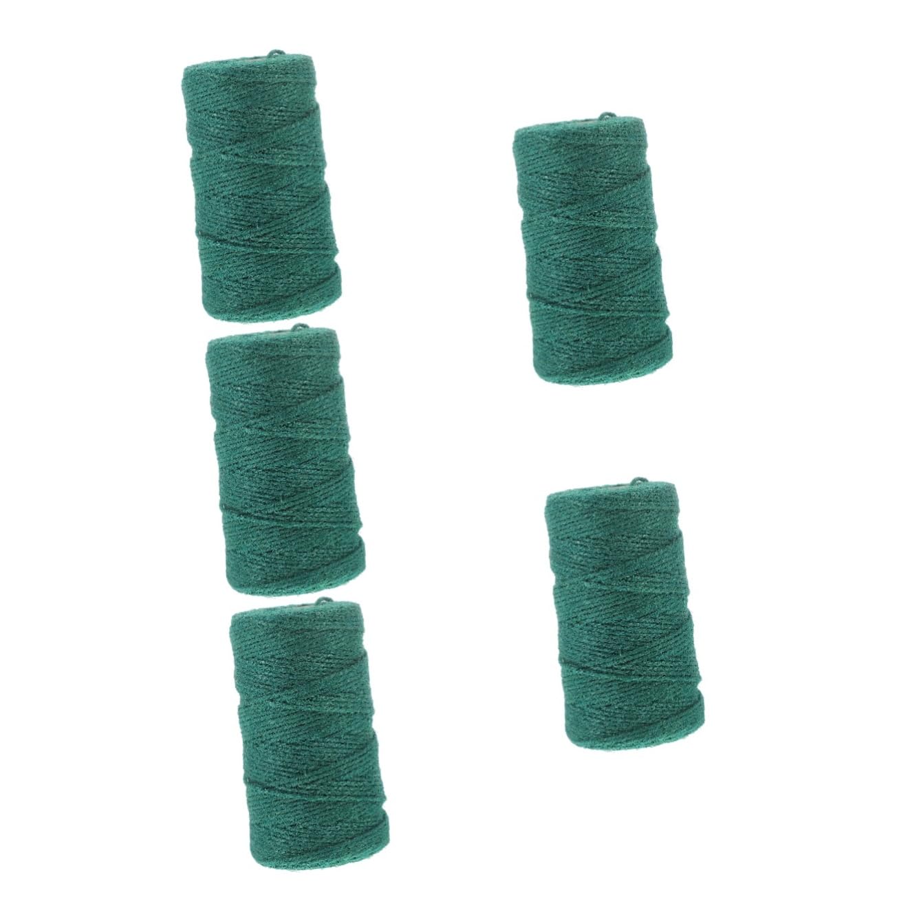 NUOBESTY Lot De 5 Rouleaux De Ficelle De Jute Naturelle Pour Travaux Manuels 100% Sûre À Utiliser
