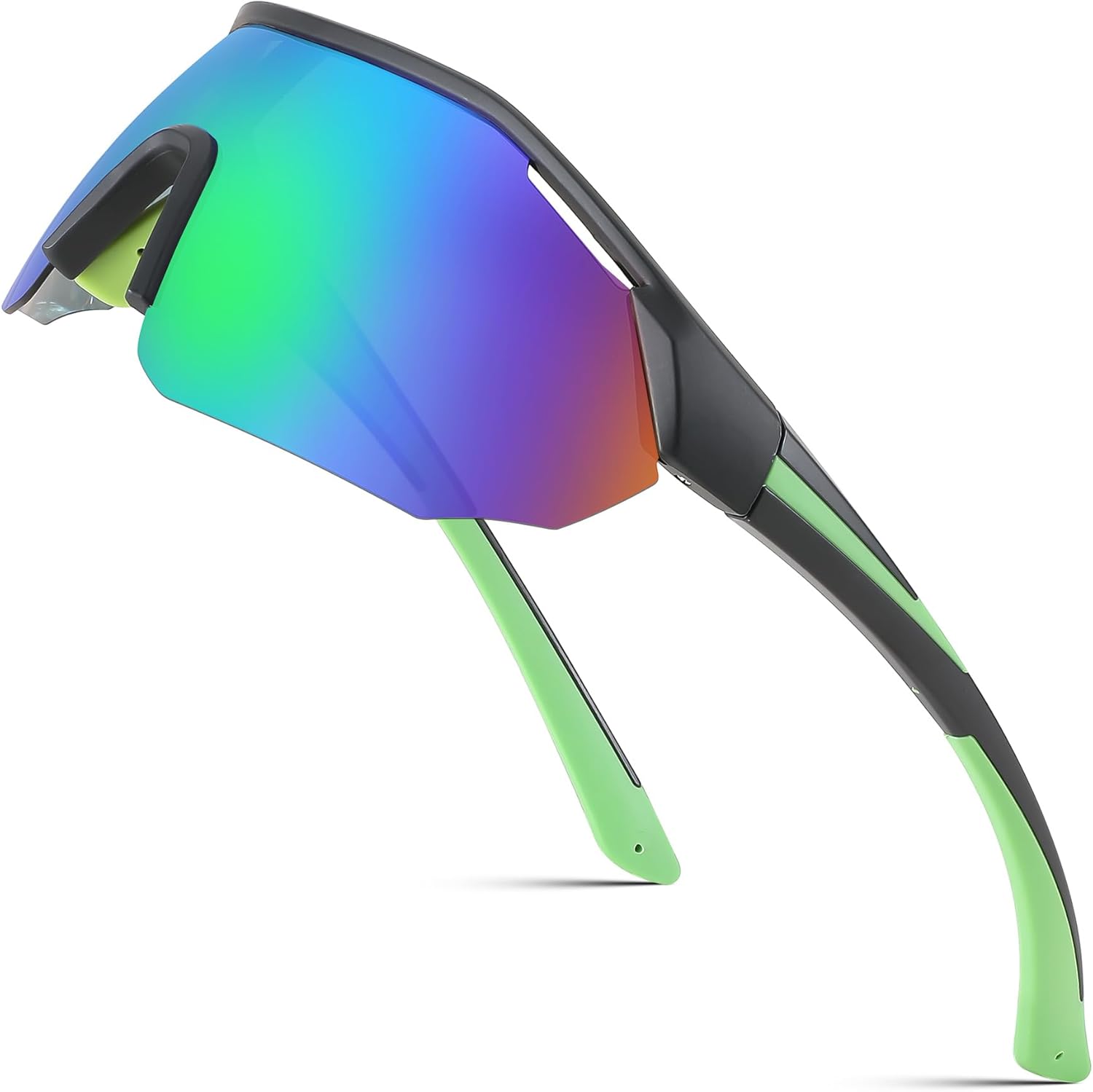 FEISEDY Polarized Sunglasses Baseball Lightweight Frame Men Women Sports Cycling Sun Glasses for MTB UV400 Protection B0056