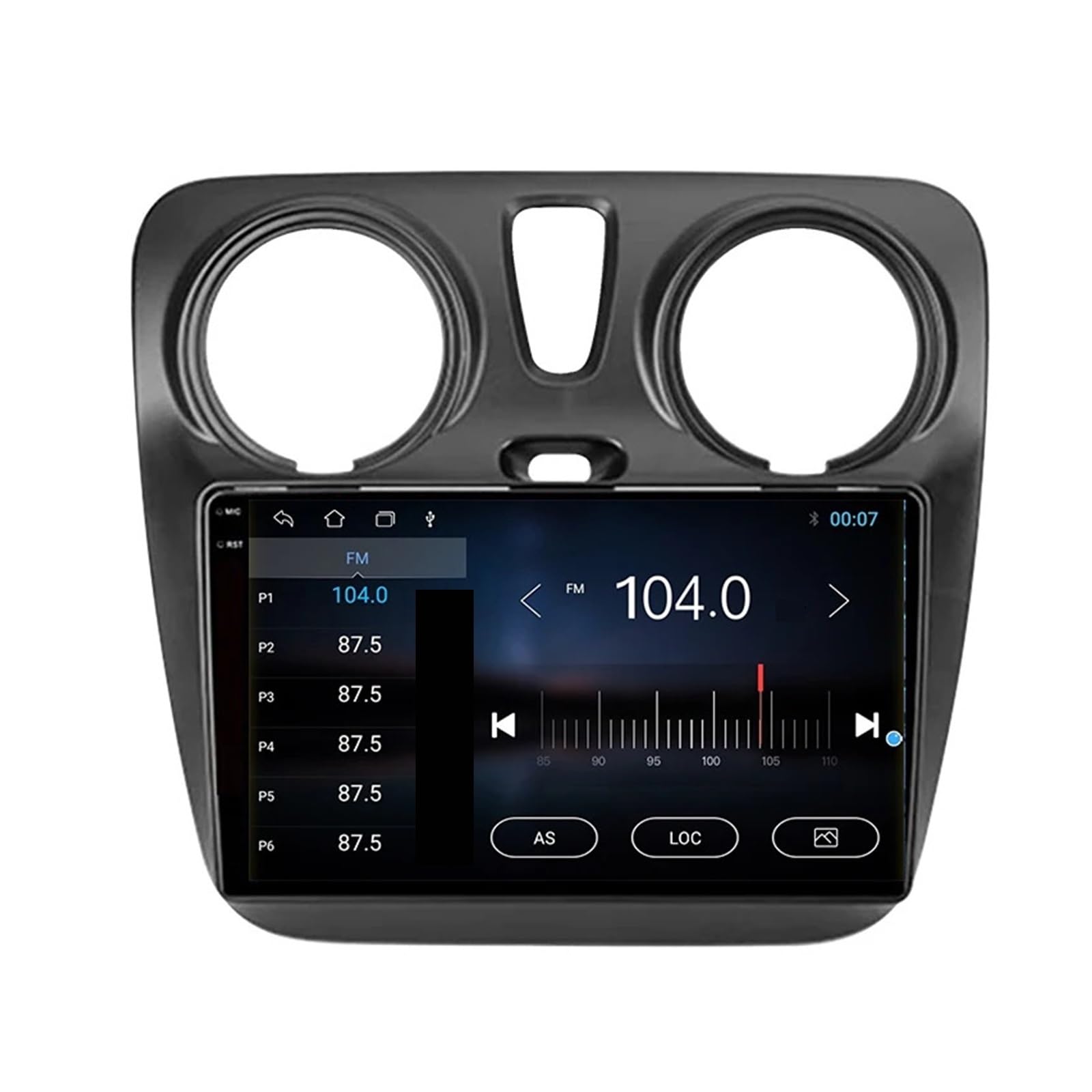 Nawigacja satelitarna Bezprzewodowy Samochodowy Odtwarzacz Multimedialny 4G Nawigacja GPS Bluetooth Rad(Option1)
