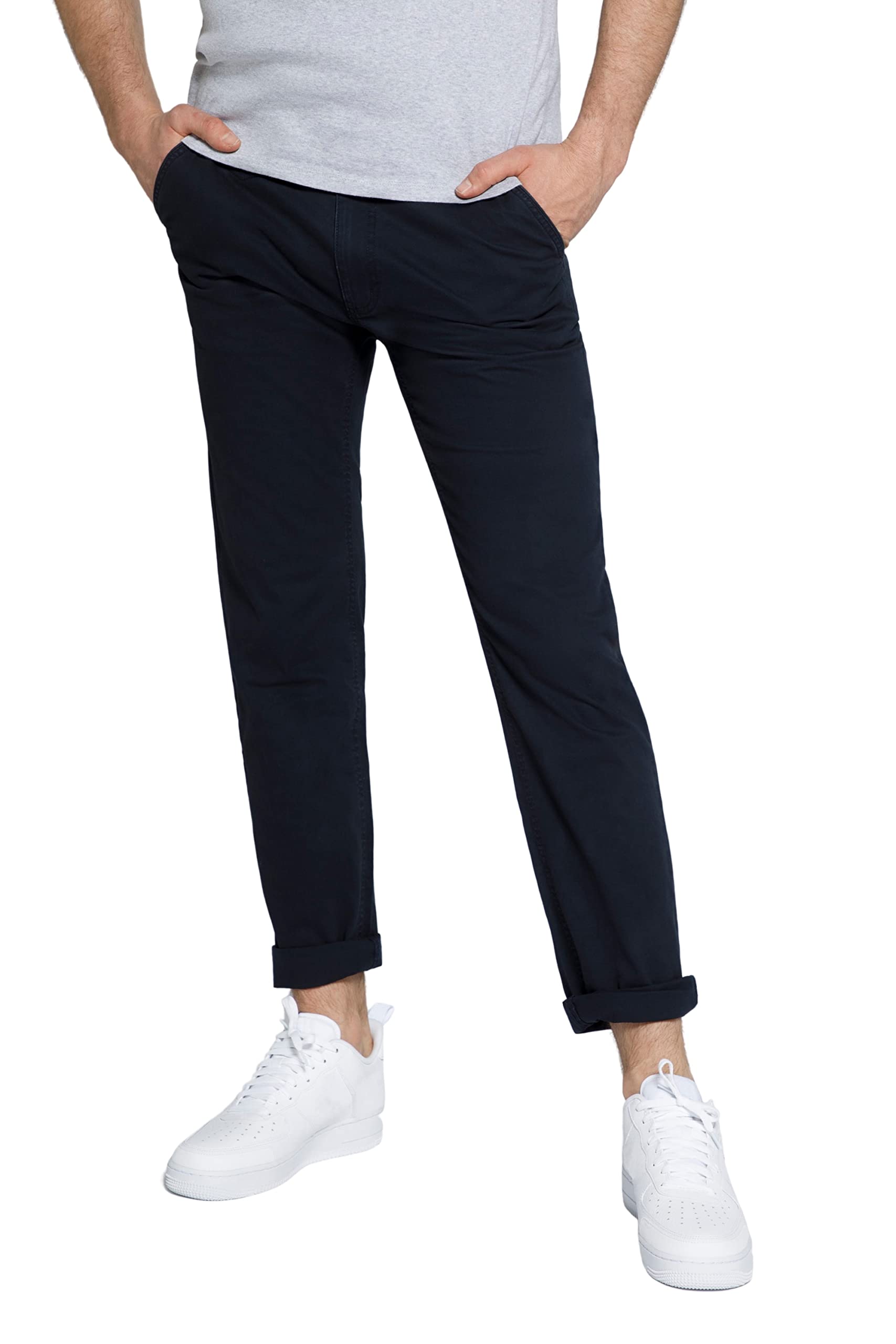 STHUGE Chino Hose, Bauchfit, Modern Straight Fit, 4 Pocket 797533
