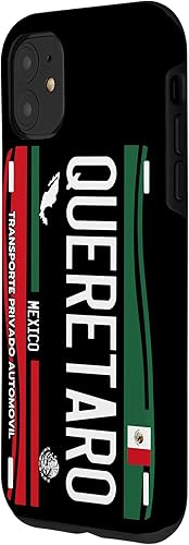 Miniatura 2 de Placa de matrícula Querétaro para iPhone 11, Querétaro México, Carcasa Querétaro