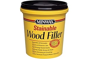 Revolutionary Wood Repair: Minwax 42853 Natural Stainable Wood Filler Indoor/Outdoor