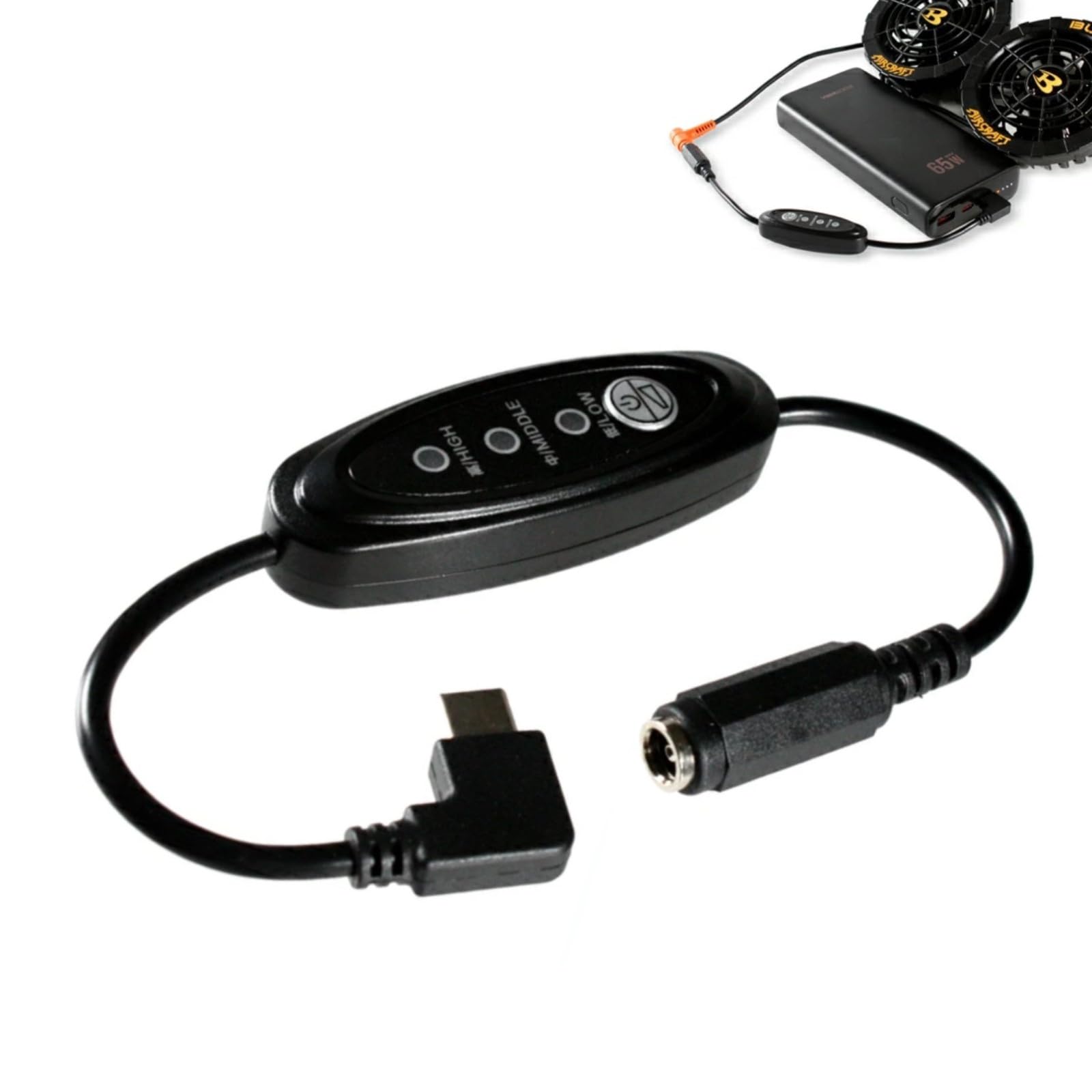 Amazon.co.jp: バートル 22VファンAC09-1 AC09-1 対応 20V昇圧