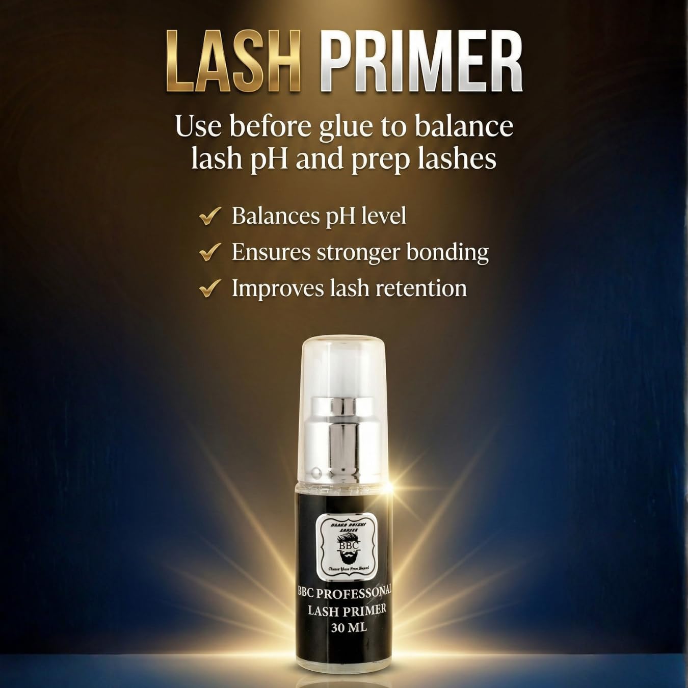 BBC Professional Lash Extension Combo Kit | Lash Shampoo, Primer, Glue, Bonder & Gel Remover | Complete 5-Step Eyelash Extension Kit for Lash Artists 2