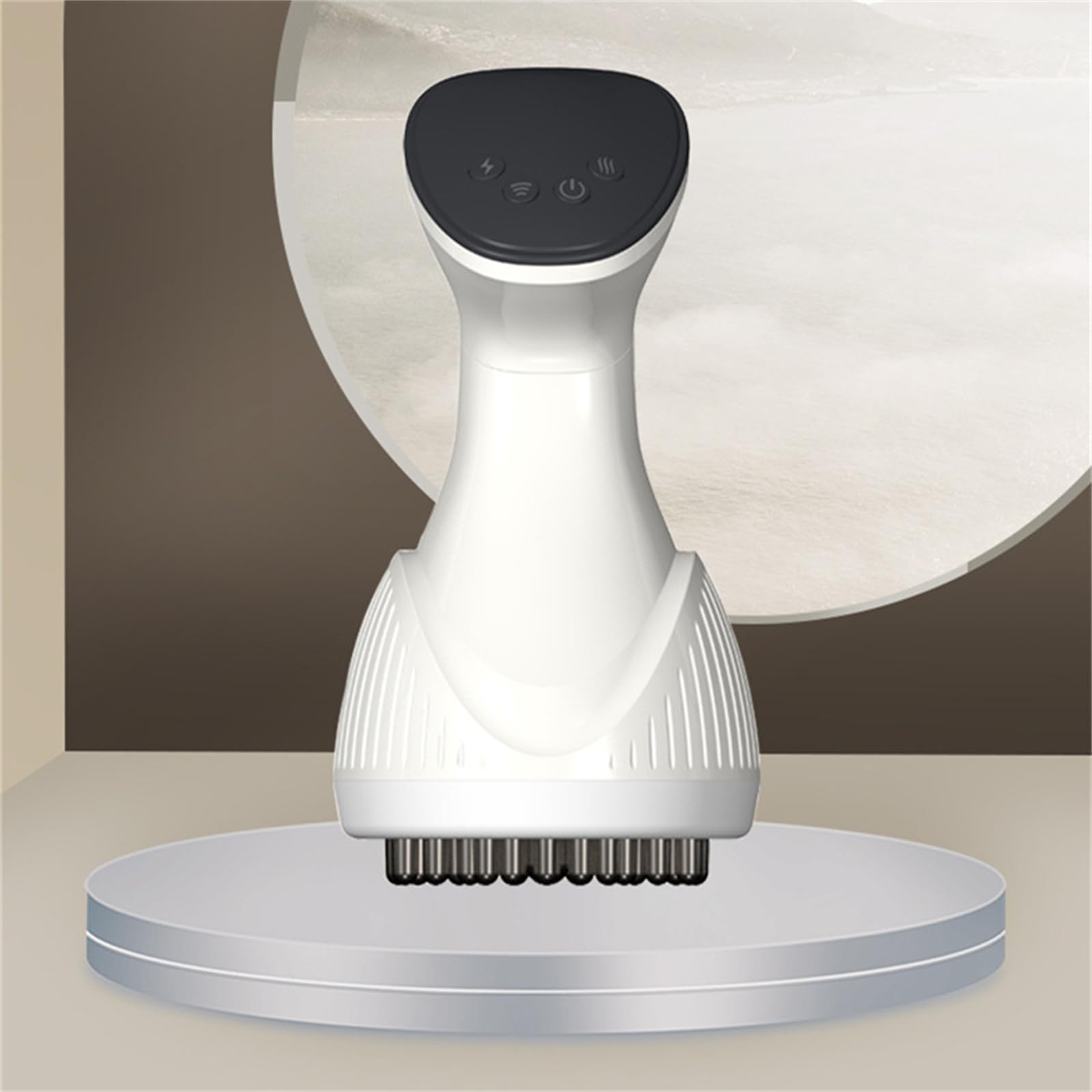 Gua-Schockwellen-Massagegerät - Ihr Begleiter für Schmerzlinderung zu Hause und unterwegs Mini Massagegerät mit Vibrations und Heizfunktion für Nacken, Rücken, Füße und Hände