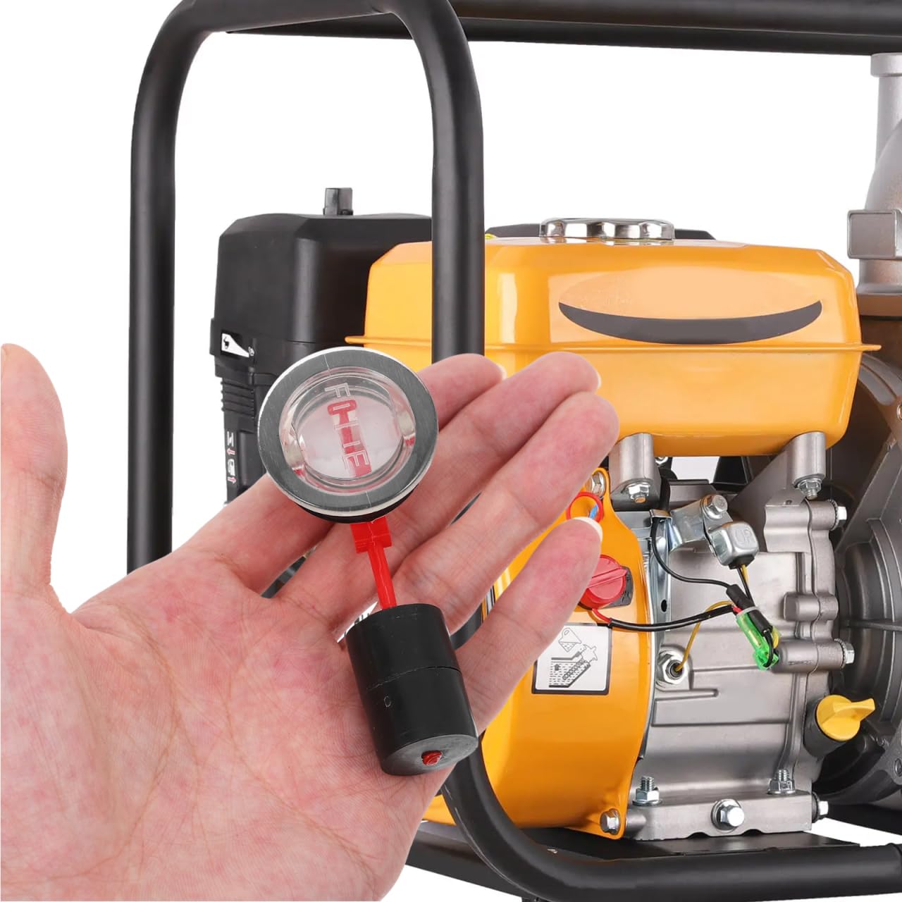 SUPVOX Lot De 2 Jauges De Niveau De Carburant Pour Générateurs 1-8 Kw Indicateurs Avec Tige Flottante Cylindrique Pour Remplacement Précis