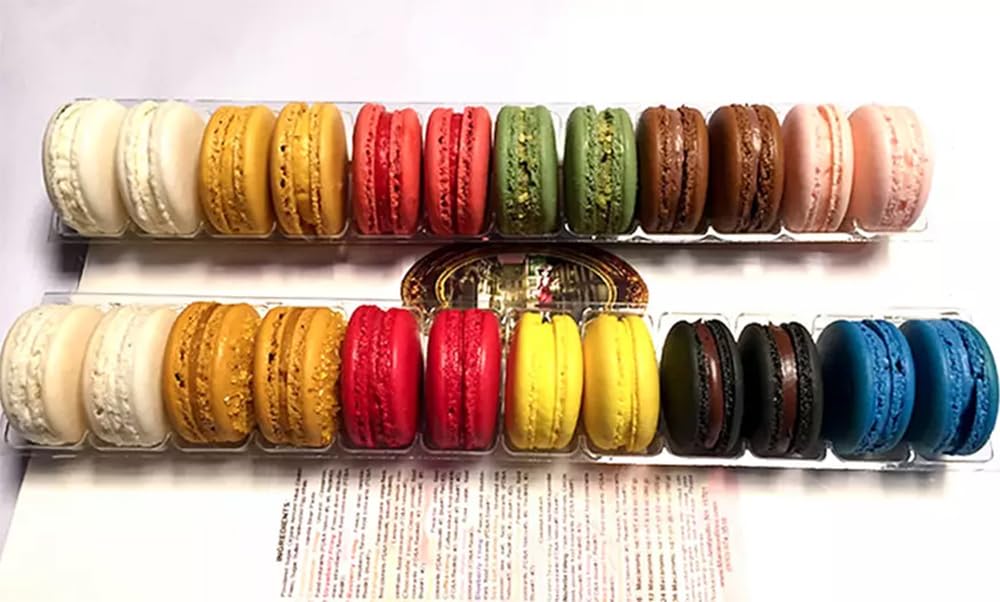 French Macarons Gift Box - 24 Assorted Macarons