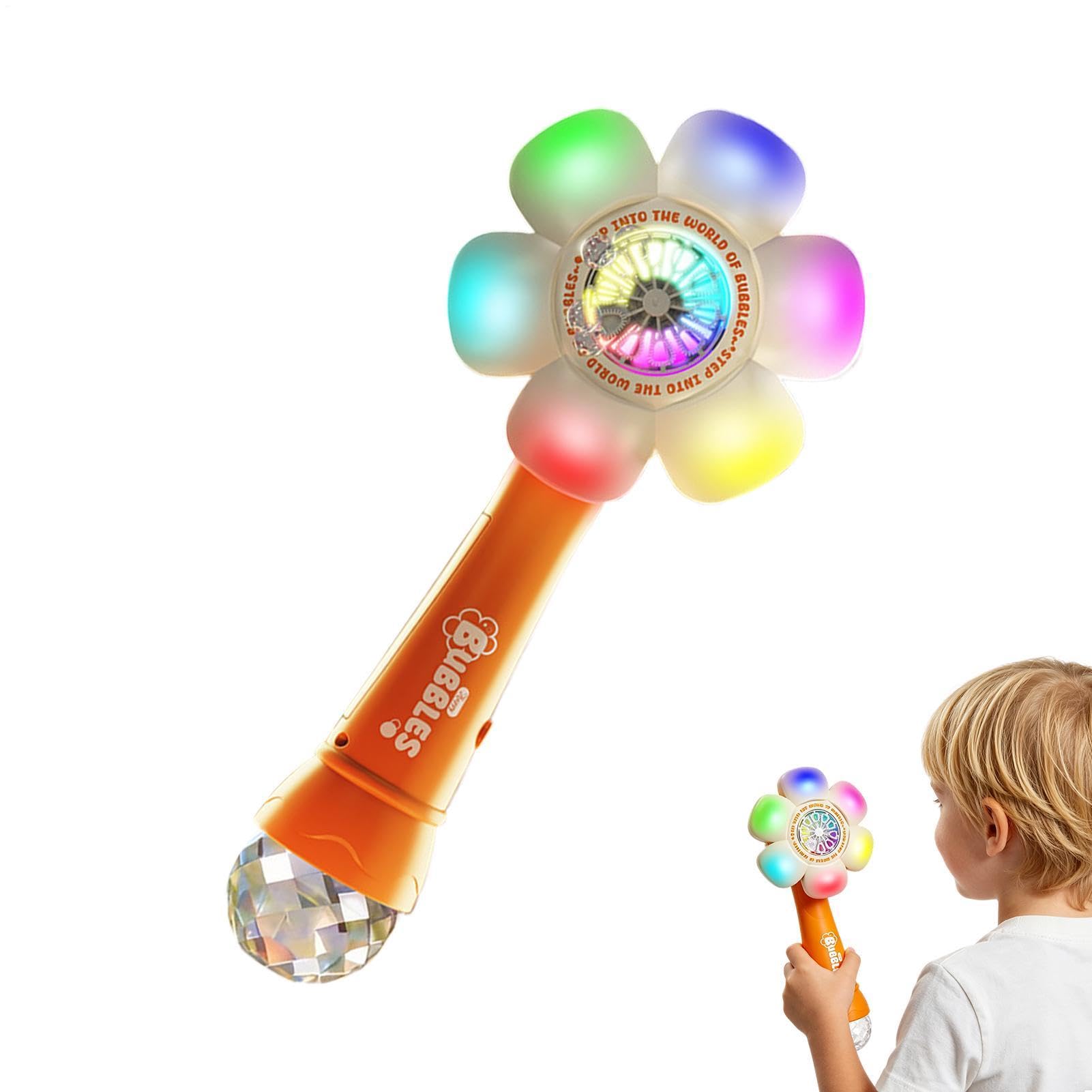 Macchina Bolle Girasole Da Bagno Giocattolo Soffiabolle Automatico | Sparabolle Girasole con Per Bambini, Bambine, Giardino, Compleanno, Bagno, , Spiaggia, Giochi
