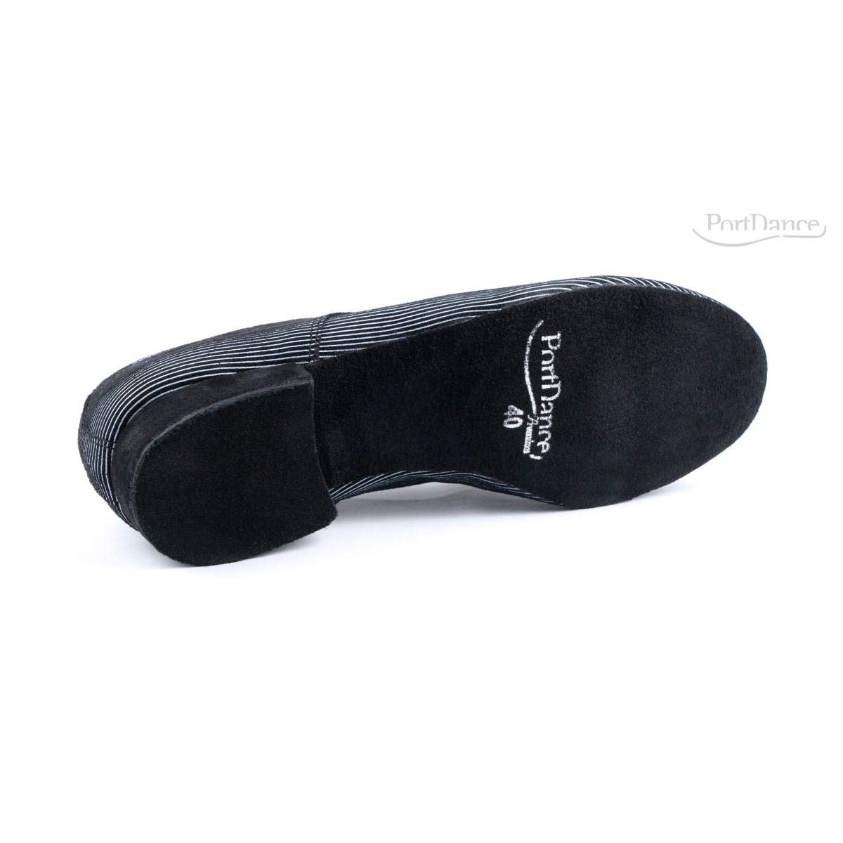 PortDance, scarpe da ballo da uomo, con suola in pelle scamosciata, realizzate in Portogallo, codice articolo PD018