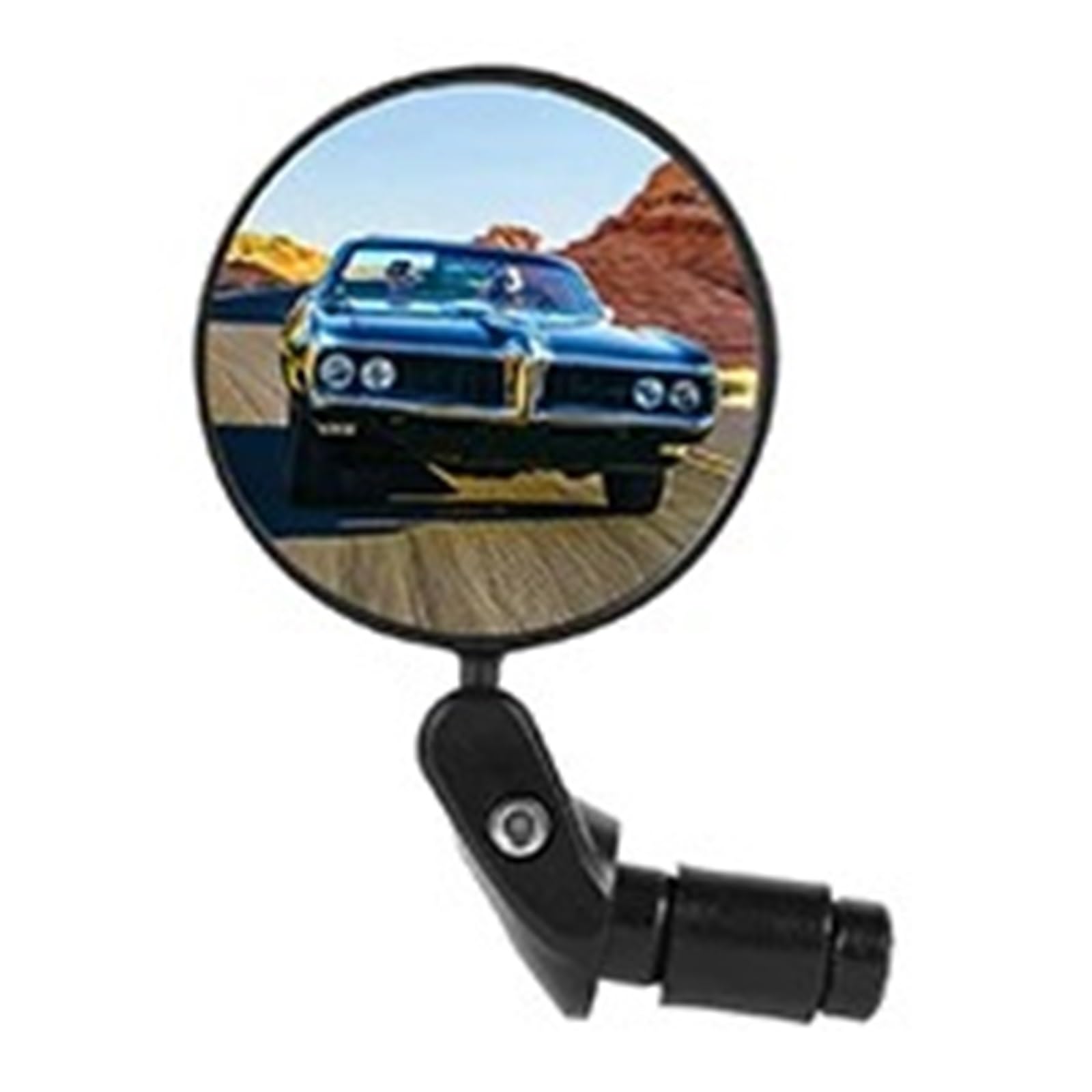 Lenker Rückspiegel Roller 2Pcs Rückspiegel Einstellbar 360 ° Drehbare Weitwinkel Radfahren Fahrrad Spiegel Für Universal Lenker