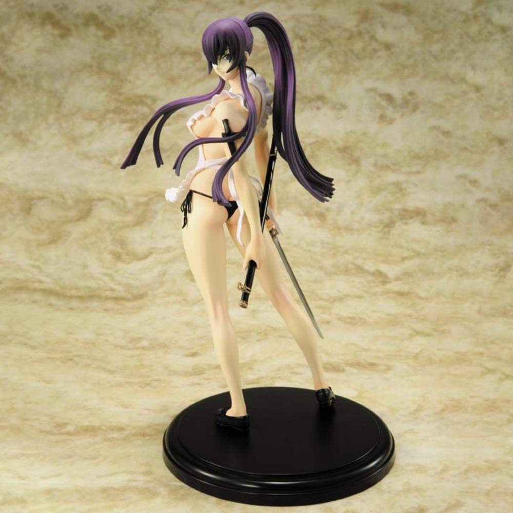 BINGFENG Chara-ani Busujima Saeko 1/8 Action Figures Anime Figure PVC Collection Model Toy Decoration Doll Vinyl Figure for Kids Teens And Anime Fans 22CM