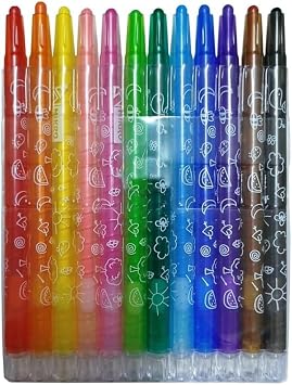 evirmeli 12 li Mum Boya Uzun 1 Paket Mikro 12 Renk  evirmeli Mum Boya Pastel Silinebilir Mum Boya Tam Boy